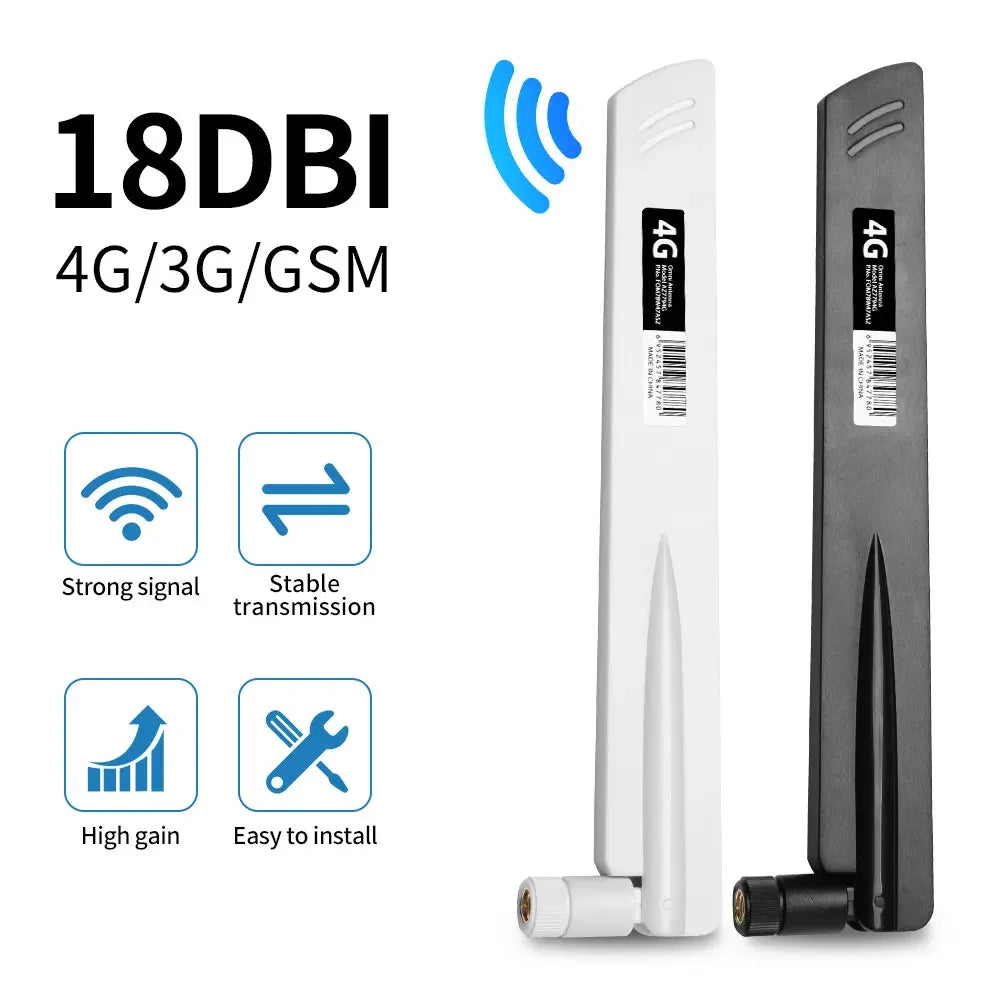 4G Antenna High Gain 18dBi 700-2700MHz SMA Male for 4G Router Wireless Network Card Wifi Router Signal Sensitivity