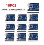 UNO R3 Official ATMEGA16U2/UNO+WiFi R3 MEGA328P Chip CH340G For Arduino UNO R3 Development Board WeMos ESP8266 USB/TYPE-C/Micro