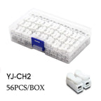 Mini Wire Electrical Connector Boxed 222 LED Strip Lighting Quick Connectors Universal Compact Conductor Push-in Terminal Blocks