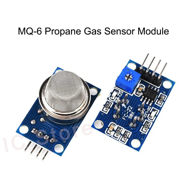 1PCS Gas Sensor MQ-2 MQ-3 MQ-4 MQ-5 MQ-6 MQ-7 MQ-8 MQ-9 Detection Smoke methane liquefied Gas Sensor Module