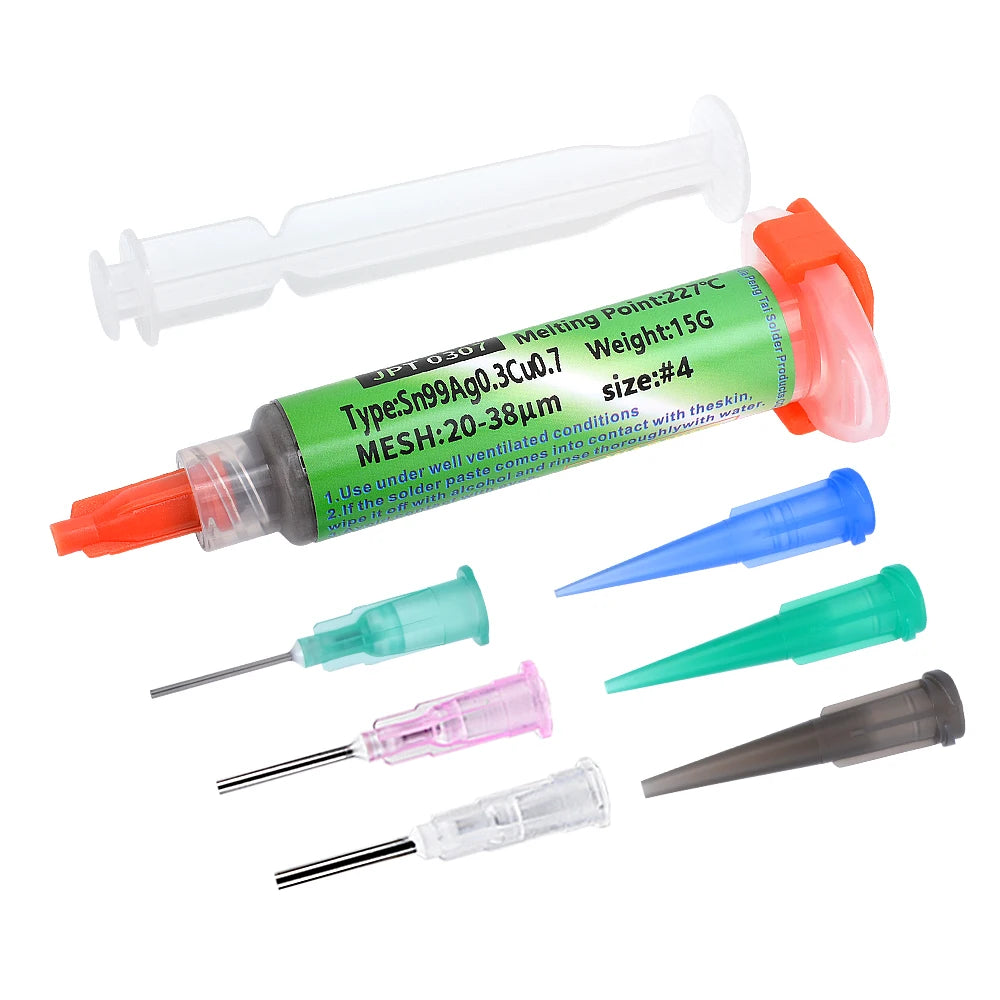 JPT0307 Lead-Free Solder Paste RoHS No-Clean Silver-Containing for SMT