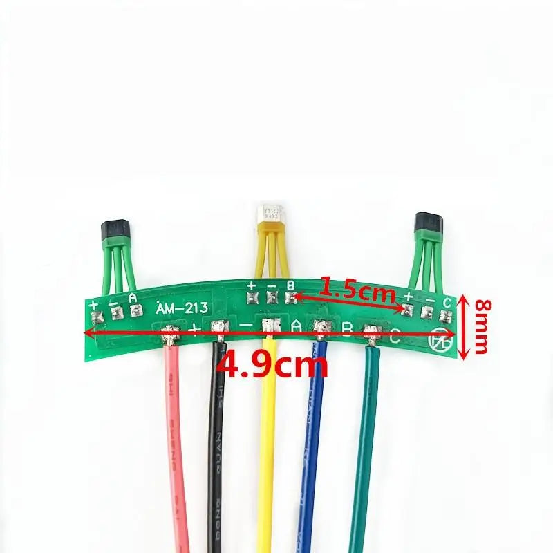 4402 Hall Effect Sensor Electric Motor Hall Sensor Electric Scooter Motor Hall Sensor Board Cable Hall Plate Component PCB Hall