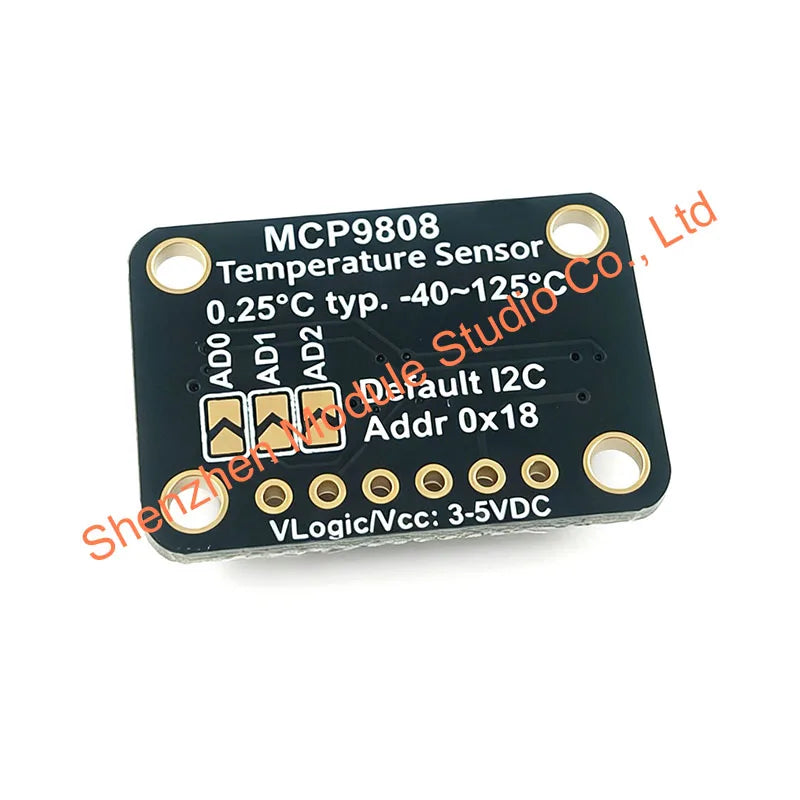 1PCS MCP9808 High Precision I2C Digital Temperature Sensor Breakout Board High Accuracy Temperature Detection Module