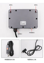 high precision Digital Wallmount Carbon Dioxide CO2 Controller IAQ Monitor w/ Relay Function & NDIR Sensing Probe for Green Hous