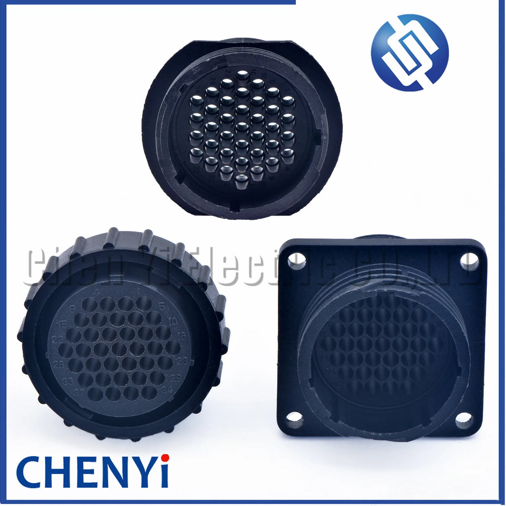 37 Pin Automobile diagnostic Connector CPC Series SMT aviation Plug With Pins 206151-1 206150-1 182930-1 206151-2 206138-8