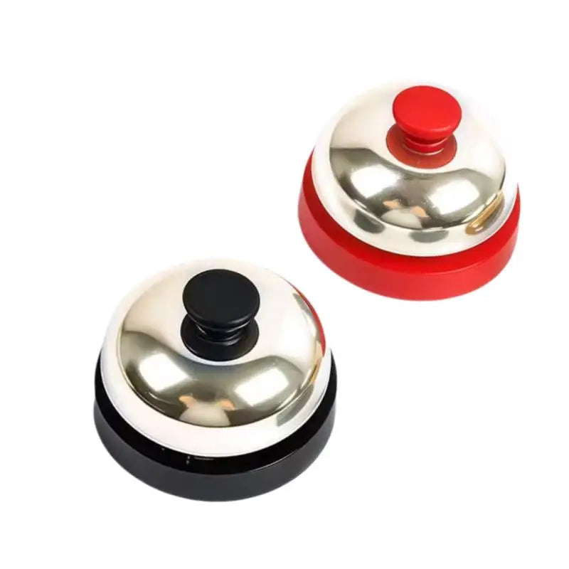 1pcs Metal Buzzer & Hand Bell Set, Pet Call Button, Manual Service for Training Classroom