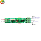 1-Bit AC 220V Optocoupler Isolation Module Voltage Sensing Board Adaptive 3-5V for PLC Isolamento Fotoaccoppiatore With Rail Die