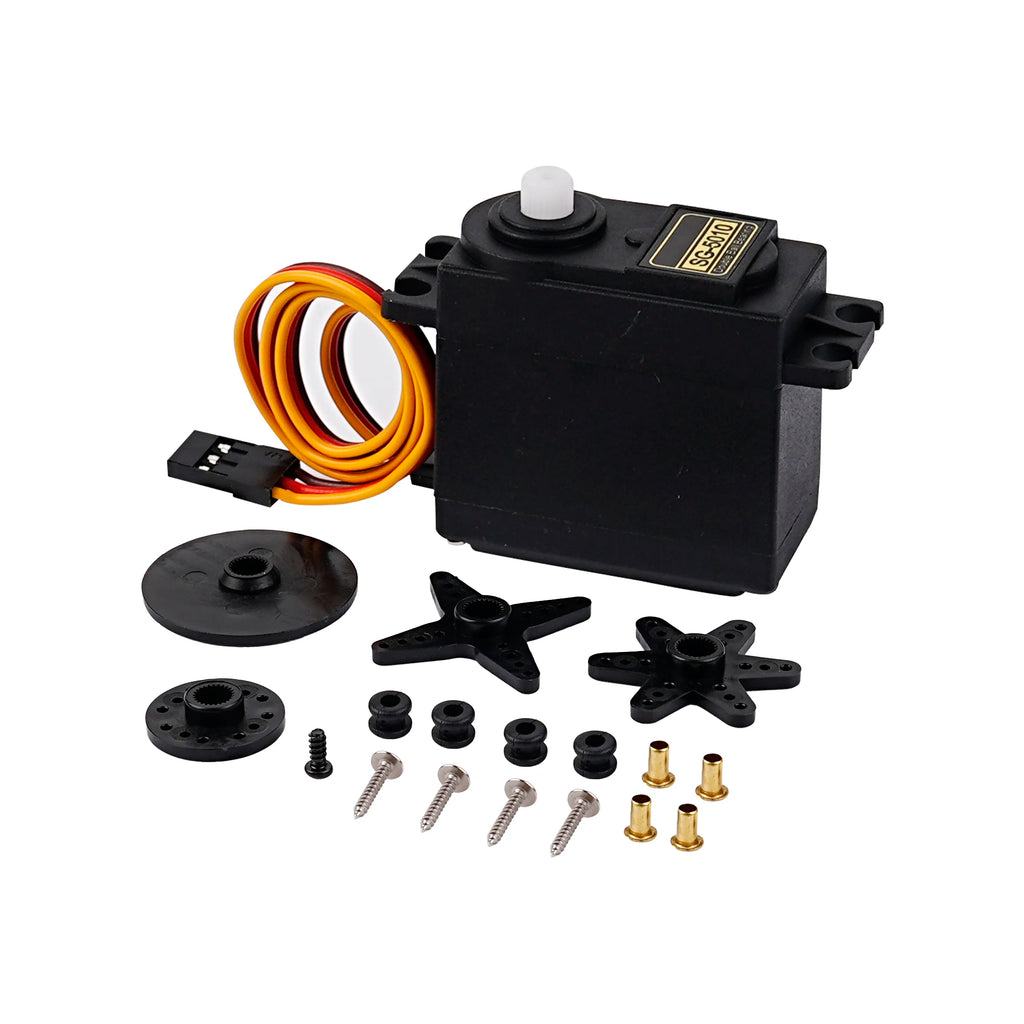 SG5010 6.5kg Torque Standard Digital Servo Motor 90-180 270 360 Angle SG-5010 for Remote Control Toy Car Truck Helicopter Boat