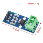 ACS712 Hall Effect Current Sensor Module (5A/20A/30A Range) – Electronic Detection Board – DC 5V