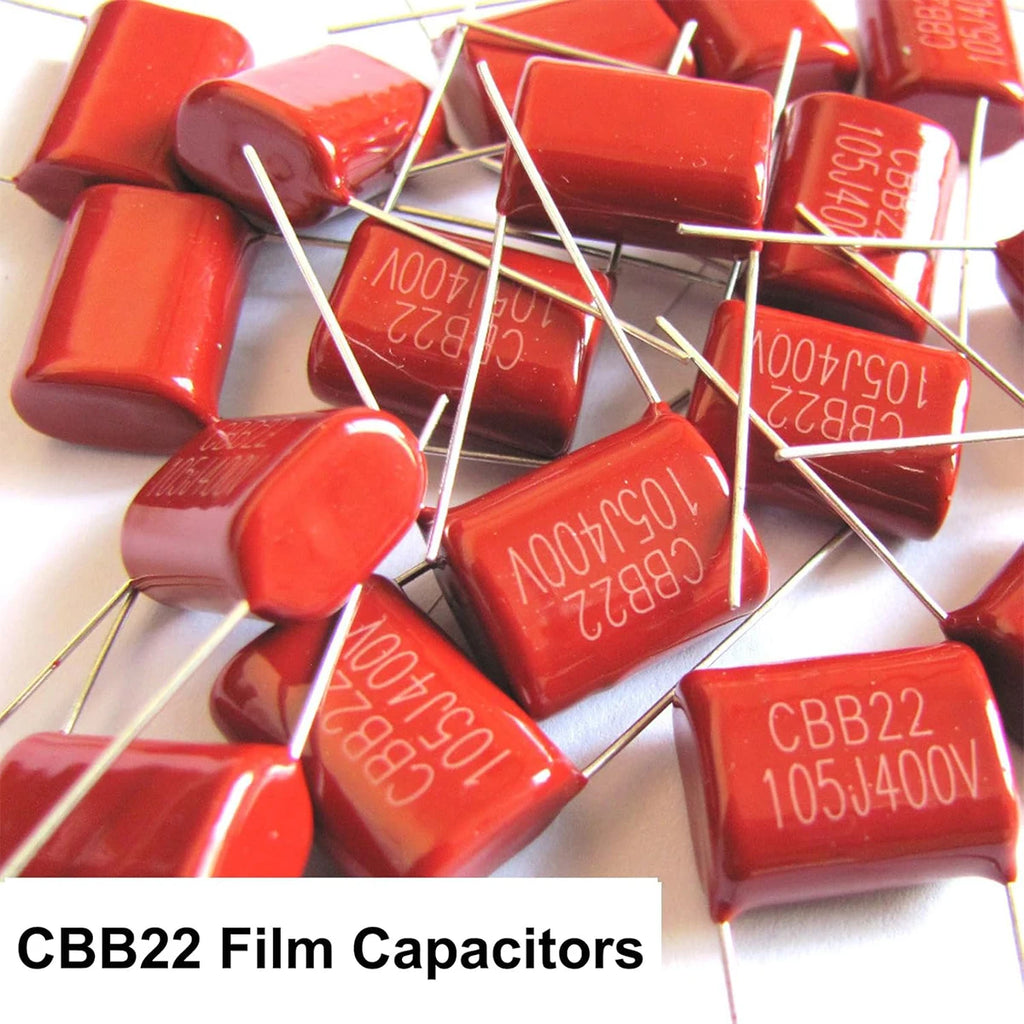 10Pcs 400V 630V CBB Polypropylene Film Capacitor 10nF 22nF 47nF 100nF 220nF 330nF 470nF 680nF 1uF 2.2uF 3.3uF