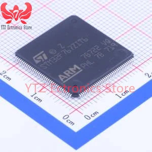 100%New&Original STM32F767ZIT6 ARM® Cortex®-M7 STM32F7 Microcontroller IC 32-Bit Single-Core 216MHz 2MB  FLASH 144-LQFP