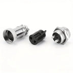 2 Sets  Male + Female GX16 Aviation Connector Plugs,2P/3P/4P/5P/6P/7P/8P/9P/10P Configurations Ideal