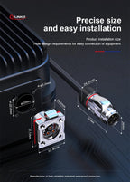 CNLINKO Waterproof Industrial BD20 Aviation Connector 2 3 4 5 7 9 12 14 Pin Plug and Socket Panel Mount Metal Wire Connectors