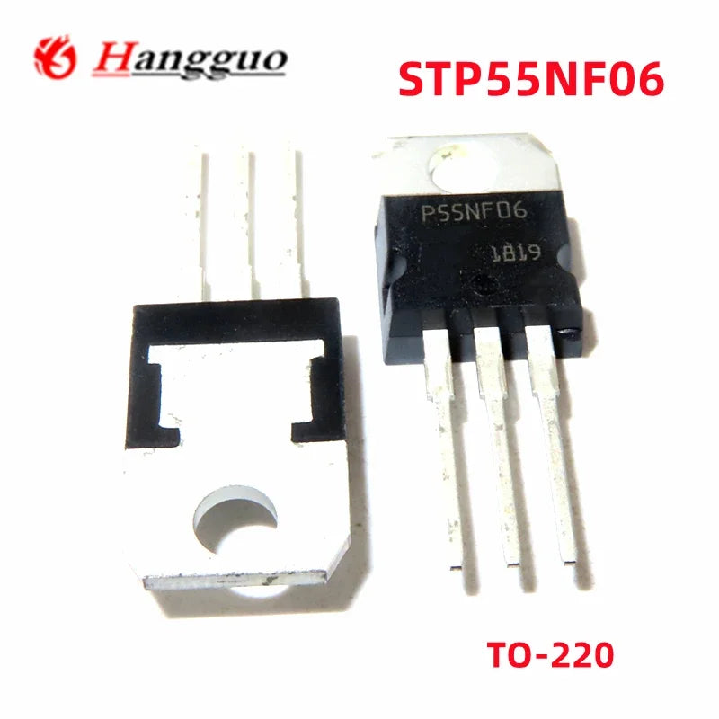 10PCS 50PCS/Lot Original STP55NF06 P55NF06 MOS FET 60V TO-220 50A Best Quality