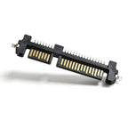 3/5PCS SATA7+15P Sinking Board 1.0 Male Socket Solid State Drive Plug SATA 22PIN SMT Male Head Notebook Hard Drive Connector