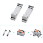 1PCS Wire Electrical Connectors PTFIX 2.5mm Wire Merging And Branching Device Push-in Terminal Block Connector Mount On Din Rail