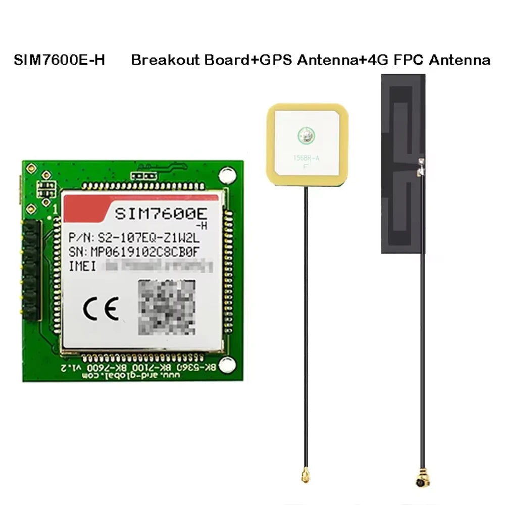 SIM7600E-H LTE Cat4 Module Breakout Board Low Cost SIM7600E Core Board LTE-FDD B1 B3 B7 B8 B20