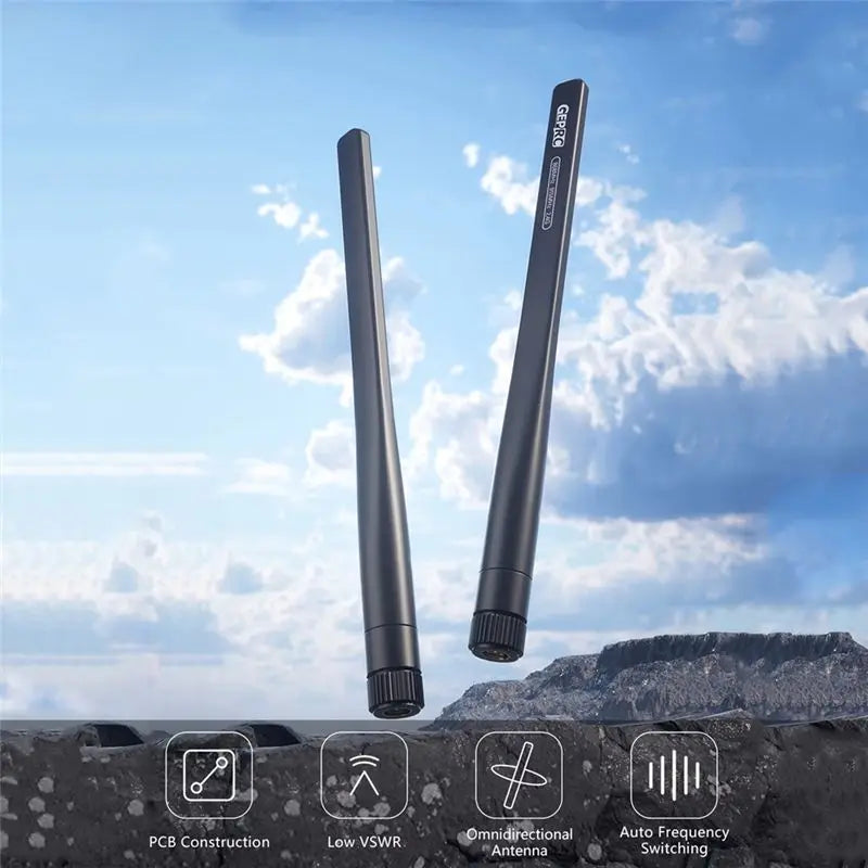 GEPRC 868Mhz 915Mhz 2.4G Tri-Band Stick Antenna 2.4Ghz High Frequency Long Range Freestyle Drone FPV RC Quadcopter DIY Parts
