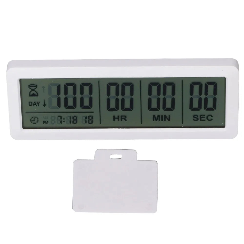 999 Days Digital Countdown Timer Digital Display Time Management Count Down Clock Electronic Reusable Countdown Clock Home Use