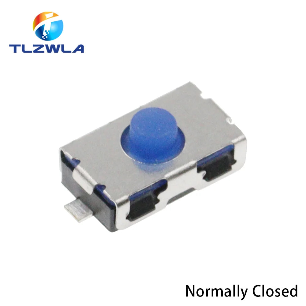 10PCS 3X6X2.5MM NO Micro Switch Normally Closed 3X6 SMD Touch Silica Gel Button Keys Interrupteur 4*6 NC Soft Button SMD 3*6*2.5