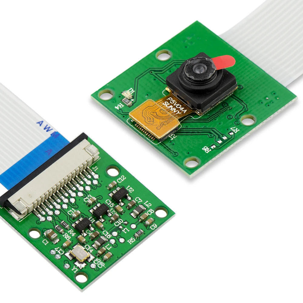 KEYESTUDIO Raspberry Pi Camera Module 5/8 Megapixels 1080p Mini HD PiNoIR Camera Wilde Angle Module For Raspberry Pi 2/3/3B/4/4B