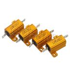 1PCS RX24 5W 10W 25W 0.01~30K Aluminum Power Metal Case Wirewound Resistor 1R 2R 5R 8R 10R 20R 100R 150R 1K 2K 5K 10K 100k Ohm