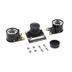 Raspberry Pi Night Vision Camera with 2 Infrared Light 5MP OV5647 Webcam 75 175 IR-CUT Camera for Raspberry Pi 4B 3B+ 3B Zero