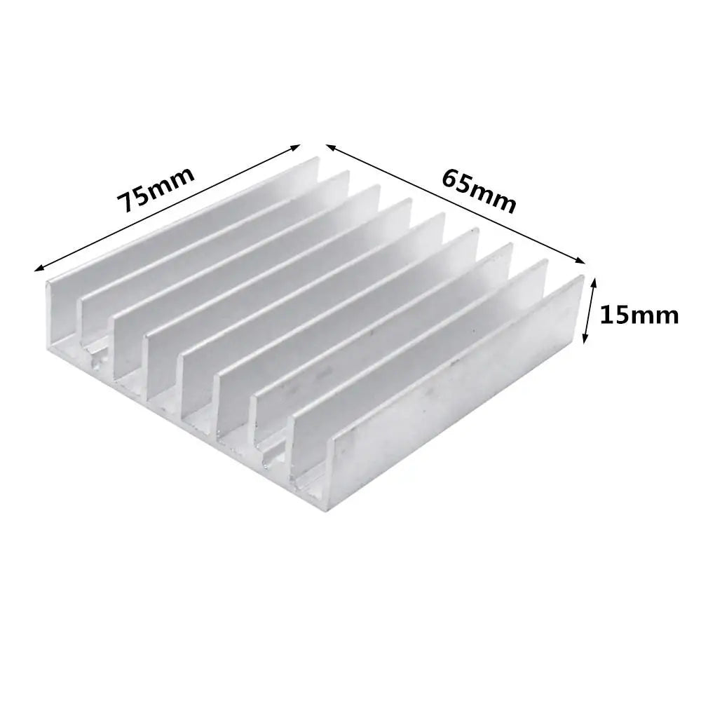 Extruded Aluminum Heatsink Radiator Heat Sink Cooler for Electronic LED Chip Cooling Heat Dissipation