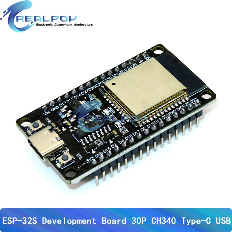 ESP-32S ESP32 ESPWROOM32 Development Board 30P/38P Bluetooth and WIFI Dual Core CPU with Low Power Consumption MCU ESP-32