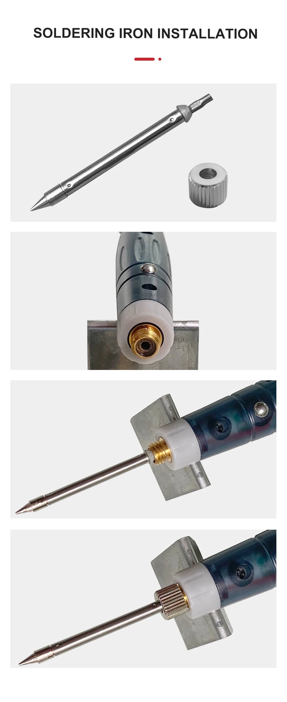 Portable USB Soldering Iron Professional Electric Heating Tools Rework Indicator Light Handle Welding Gun outdoor Repair Tool