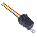 DC 12V/24V 4 Pin 5 Pin 30A Waterproof Automotive Relay With Socket Car Relay Auto Relay  Fuse Coil 1.8W Voltage Relay Vehicle