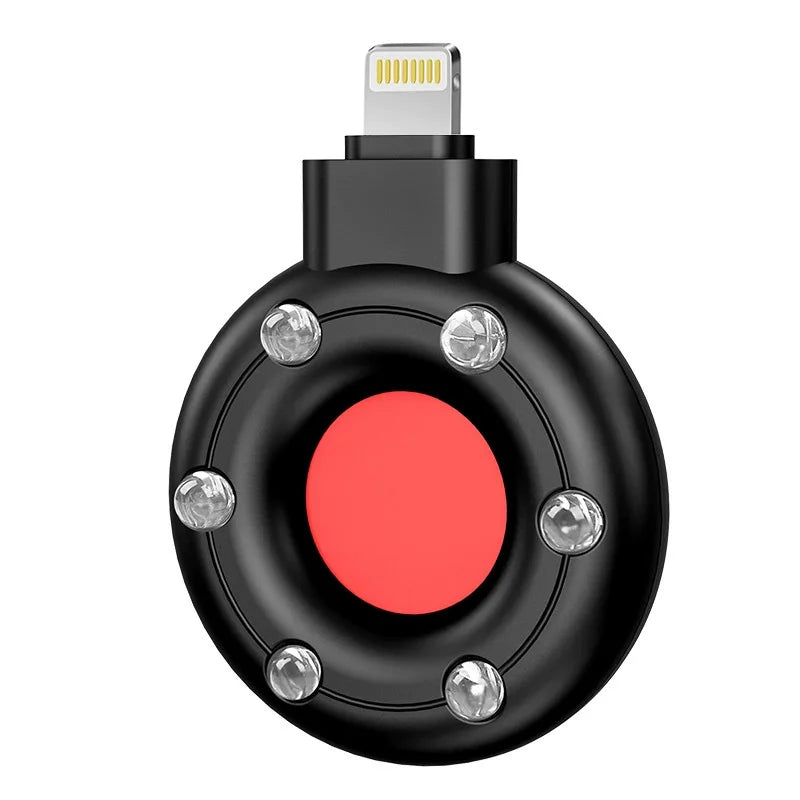Portable Camera Detector Mobile Phone USB IR Alarm for Outdoor Travel Hotel Rental Anti Candid Hidden Camera Finder Led Light