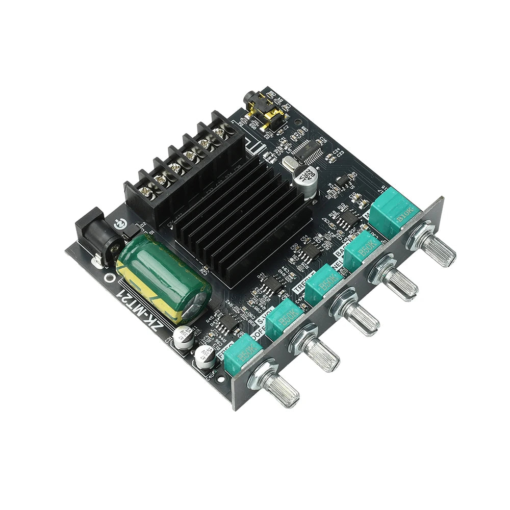 2.1 Channel BL Digital Power Amplifier Module with Subwoofer Output High Low Bass Adjustment 100W+50W+50W High Fidelity Bluetooth 5.0 Audio Board