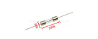 10PCS 5*20MM Fast-Blow Glass Tube Fuse Lead Wires & Single Cap 0.5A 1A 1.5A 2A 3A 4A 5A 6A 7A 8A 10A 12A 12.5A 15A 20A 25A 250V