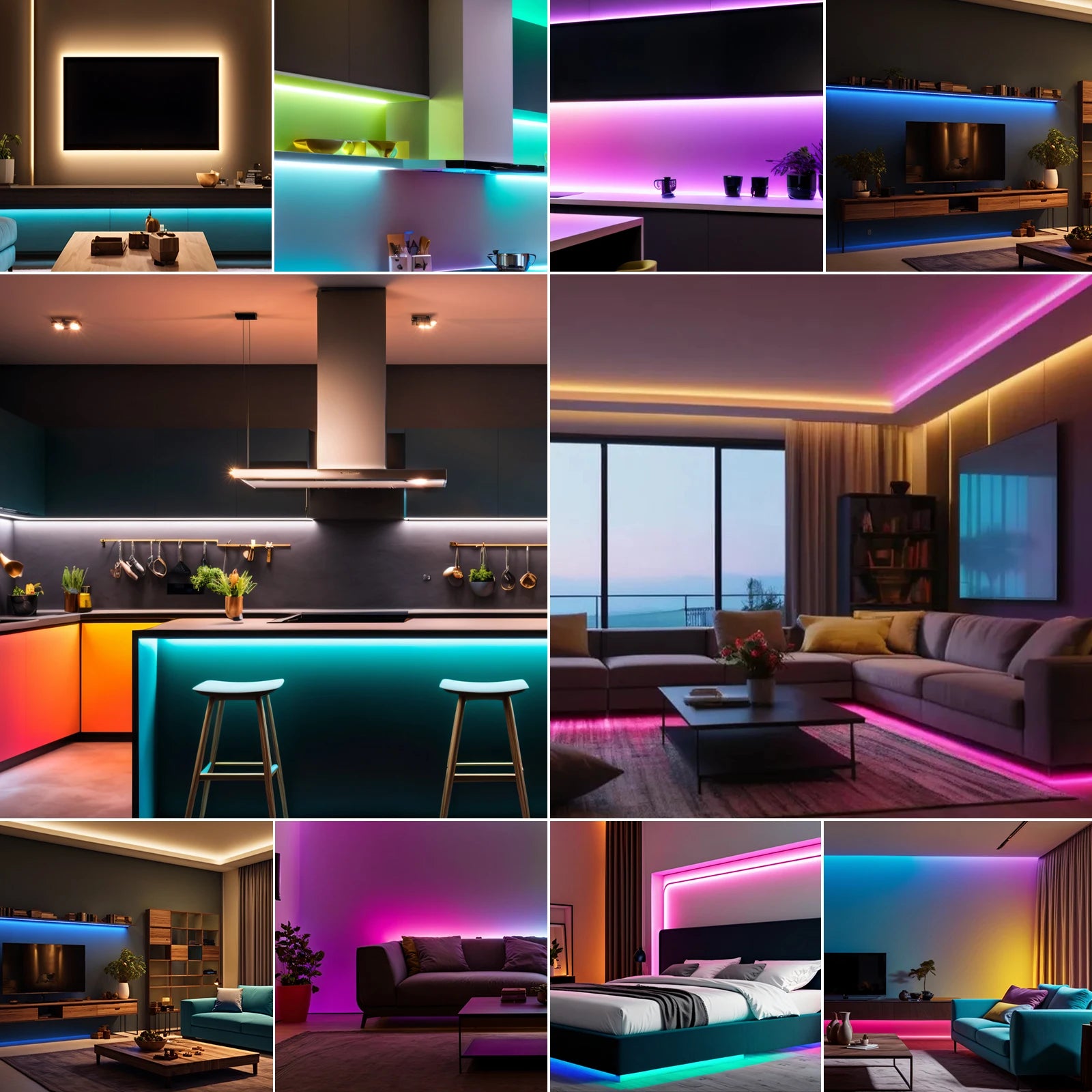 DC 5V RGB LED Strip 5050 30LEDs/m Battery Powered IP21/IP65 IR RF Remote Control Flexible Tape for TV Backlight Room Decor