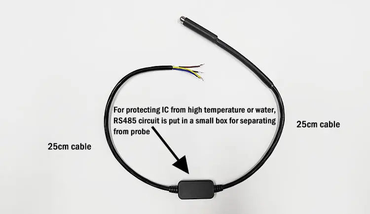 RS485 Modbus Water Proof Temperature Humidity Sensor Probe