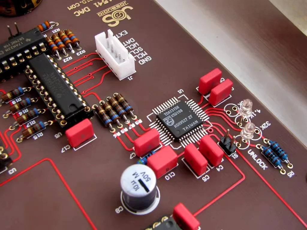 TDA1541 DAC Decoder Semi-finished Board