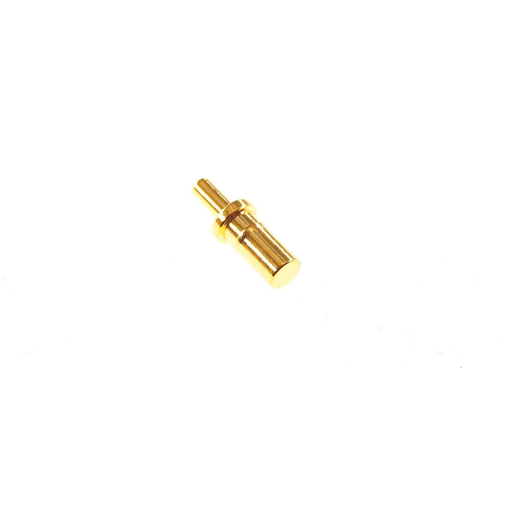 50 PCS Pogo Pin Female Contact Pad Through Holes PCB Male Header Flange Target Connector to Mate Spring Load PogoPin