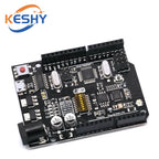 UNO+WiFi R3 ATmega328P+ESP8266 CH340 (32Mb memory) 6V-9V USB-TTL CH340G For Arduino NodeMCU WeMos One Development board