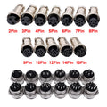 10Set Metal Connectors GX20 2-Pin Circular Female Male 3-Core 4-Core Aviation Plug Quick Plug Cable Connector