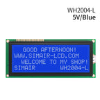 WH2004L Large ST7066 COB STN 5V Blue Yellow 204 2004 20*4 20x4 Gharacter LCD Display Module Screen