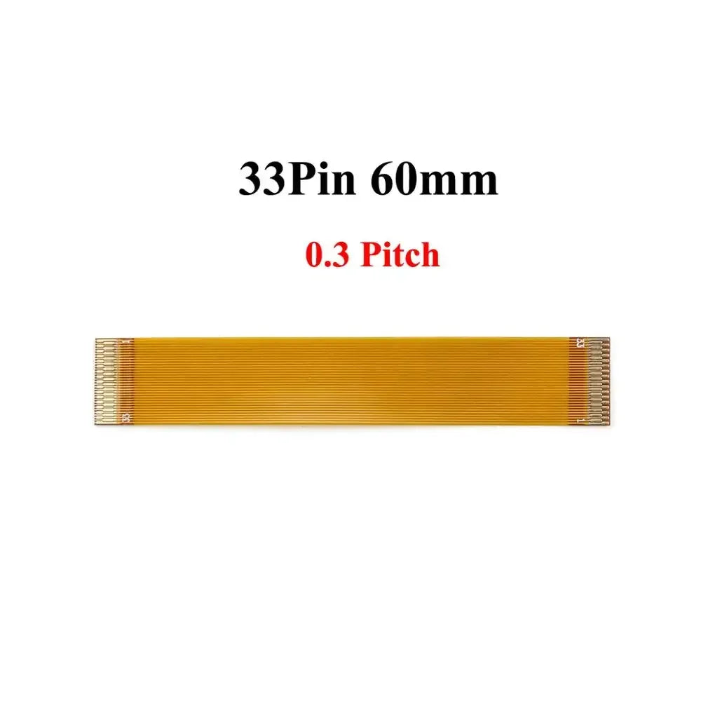 0.3mm Pitch 13 21 23 25 27 21 33 39 45 51 Pin Ffc Fpc Flexible Flat Cable Gold Plated Ribbon Cable