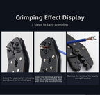 Darex DuPont Spring Terminal Automotive Wiring Harness Power SN Cold-Press Terminal Wire Crimping Pliers