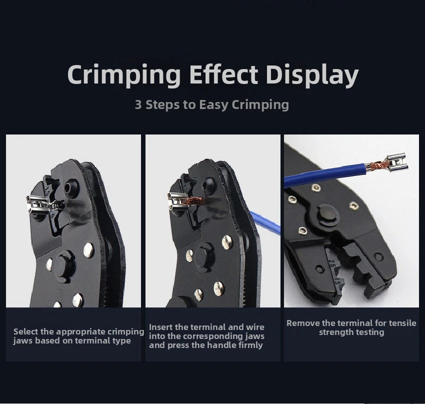Darex DuPont Spring Terminal Automotive Wiring Harness Power SN Cold-Press Terminal Wire Crimping Pliers