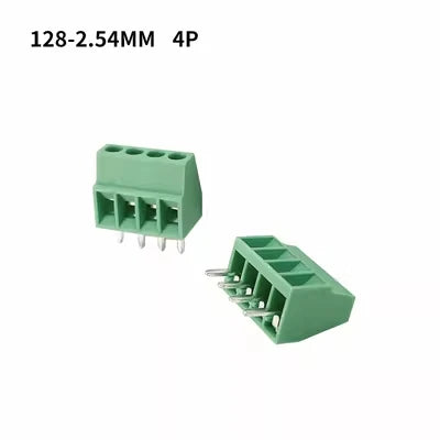 10Pcs KF128 2.54mm PCB Mini Screw Terminal Blocks Connector for Wires KF128-2.54 2P 3P 4P 5P 6P 7P 8P 9P 10P 12P 16P Terminal
