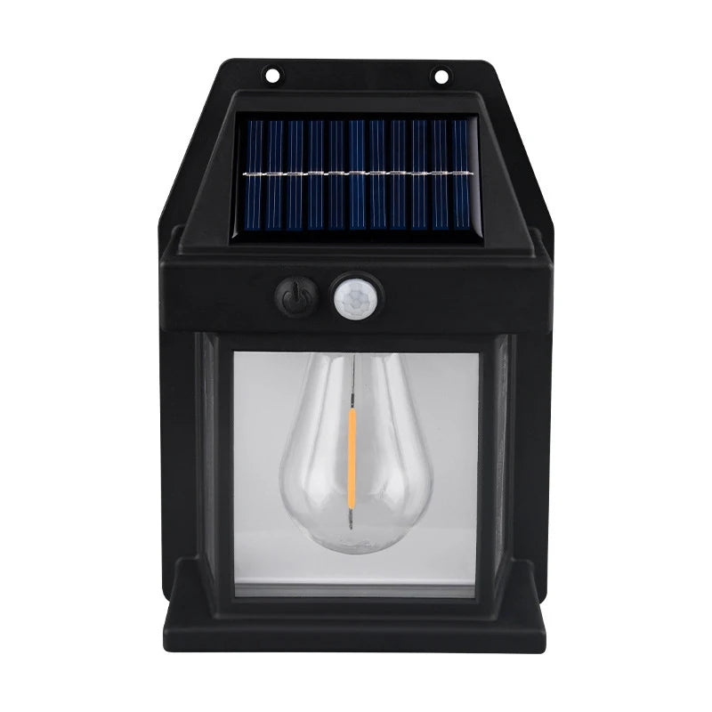 Solar Wall Lights Outdoor Tungsten Waterproof Wireless Motion Sensor Security Lamps Dusk to Dawn Lighting for Garden 1~8PCS 2026