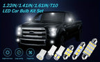 42Pcs T10 5050 Car LED Light Bulb Interior Dome Trunk License Plate Lamps Kit White for Bmw E53 E60 E90 LED Lamp