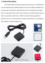 SR3636LY Tablet Bluetooth External GPS Module USB Bluetooth Dual-Use Module USB Bluetooth GPS Receiver