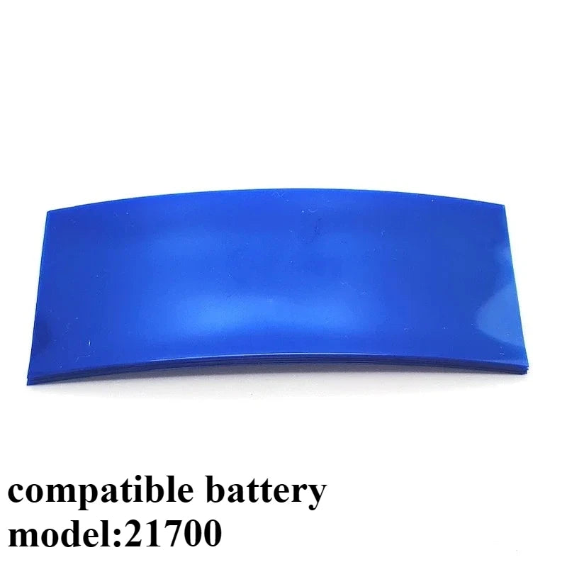 21700 Lithium Battery PVC Heat Shrinkable Film Battery Skin Heat Shrinkable Sleeve 10pcs/bag