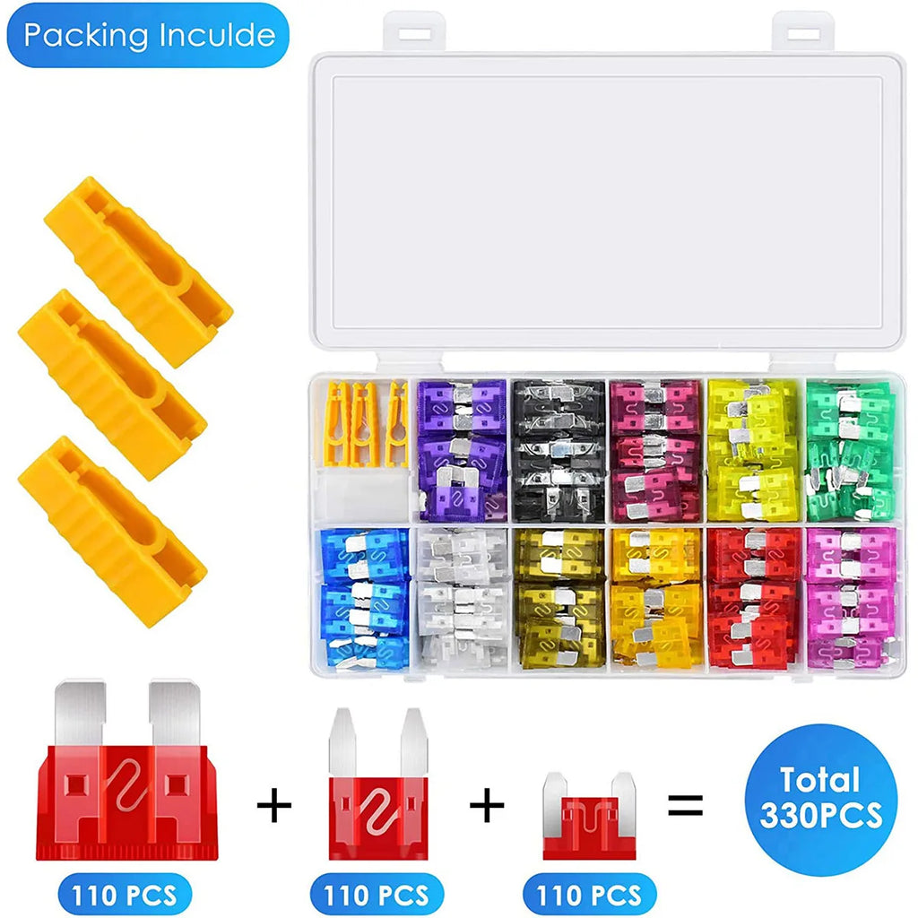 Car Fuse Blade Fuse Kit Fuses Automatic Truck Blade The Fuse Insurance Insert Insurance of Xenon Piece Lights Auto Accessories